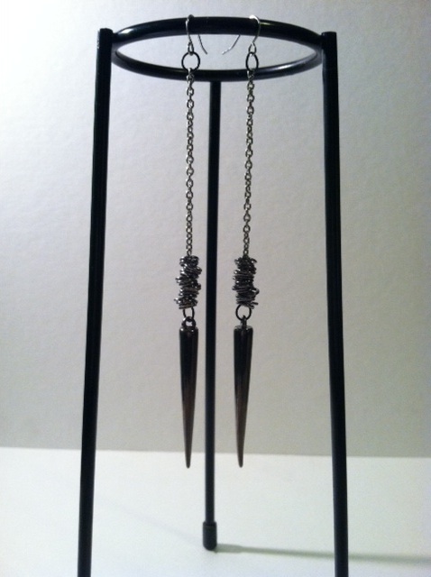 Single Spike Earrings